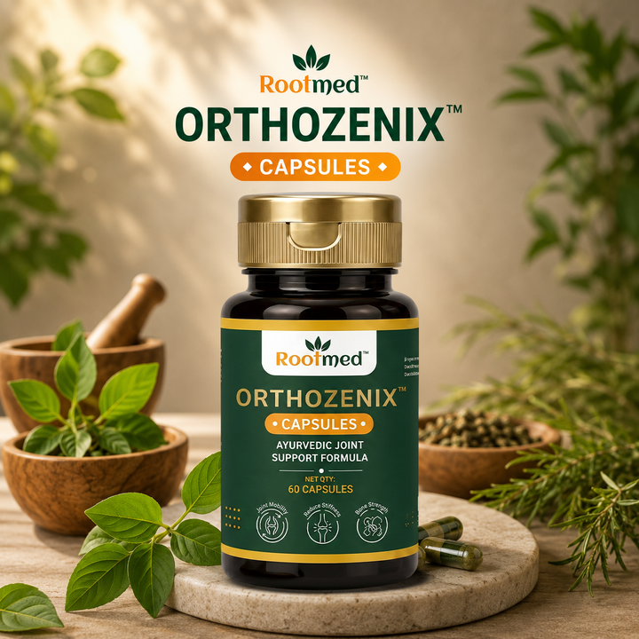 Rootmed Orthozenix Ayurvedic Joint Support Capsules - 60 Capsules