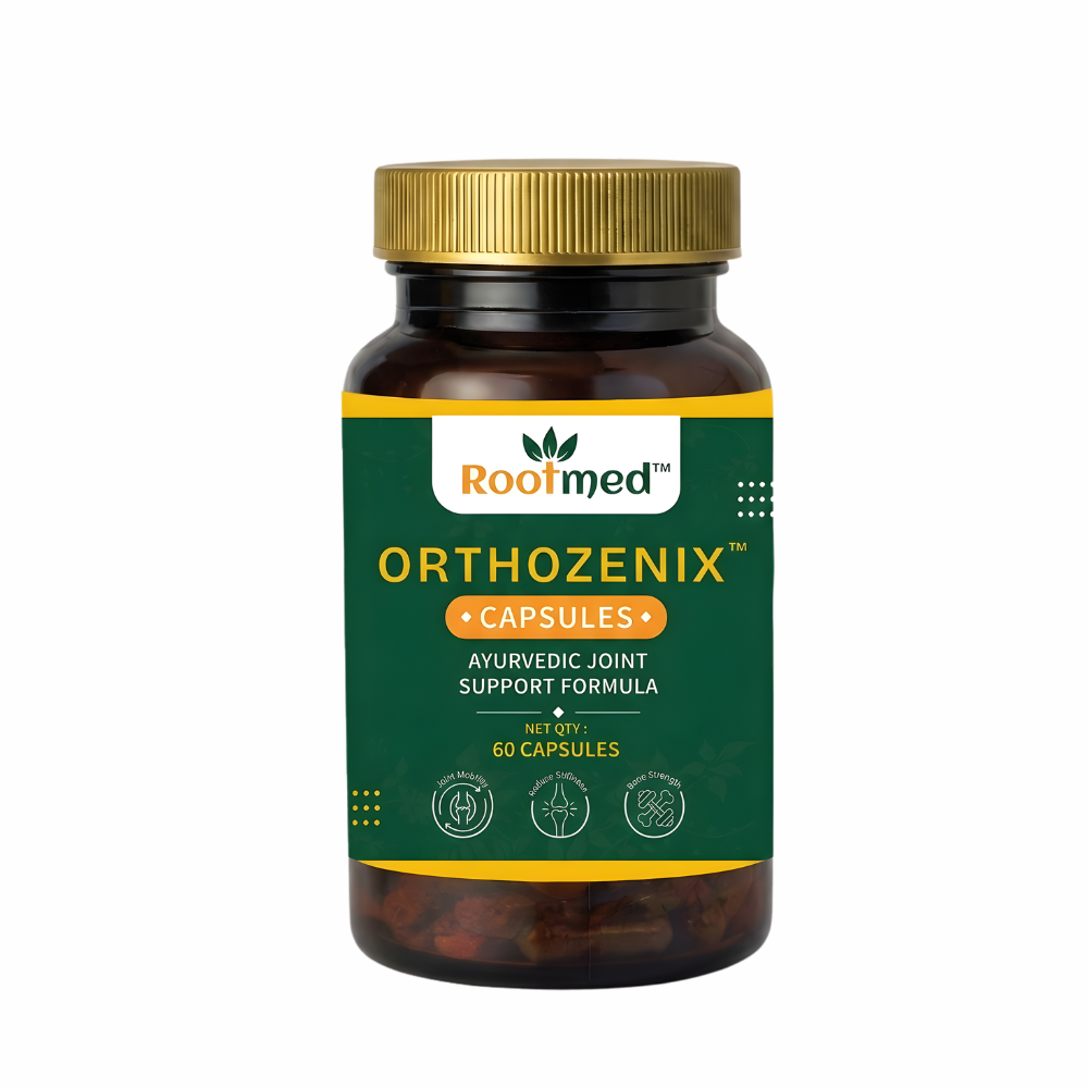 Rootmed Orthozenix Ayurvedic Joint Support Capsules - 60 Capsules
